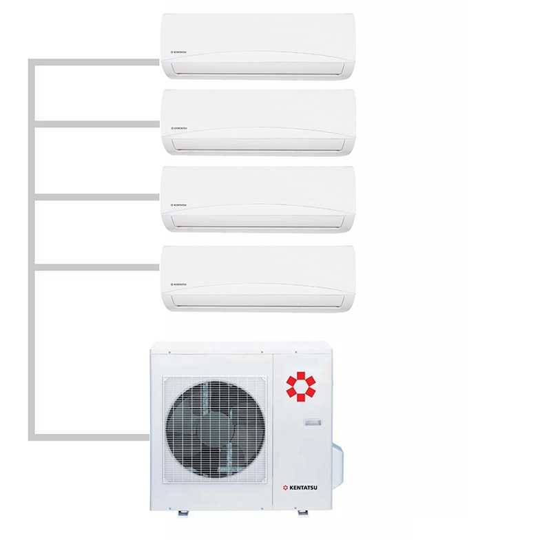 мульти сплит система Kentatsu K5MRB120HZRN1+KSGY70HZRN1+KSGY26HZRN1x3