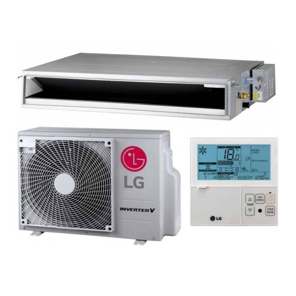 Канальная сплит-система LG CL12R.N20/UU12WR.UL0