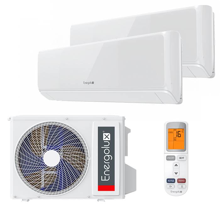 Мульти сплит-система Energolux ESAM18M2_AR2_DC2 / ESAS09M3_WF_AR2_DC х 2 