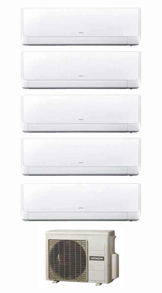 Мульти сплит-система Hitachi RAM-110NP5E+4xRAK-35RPE