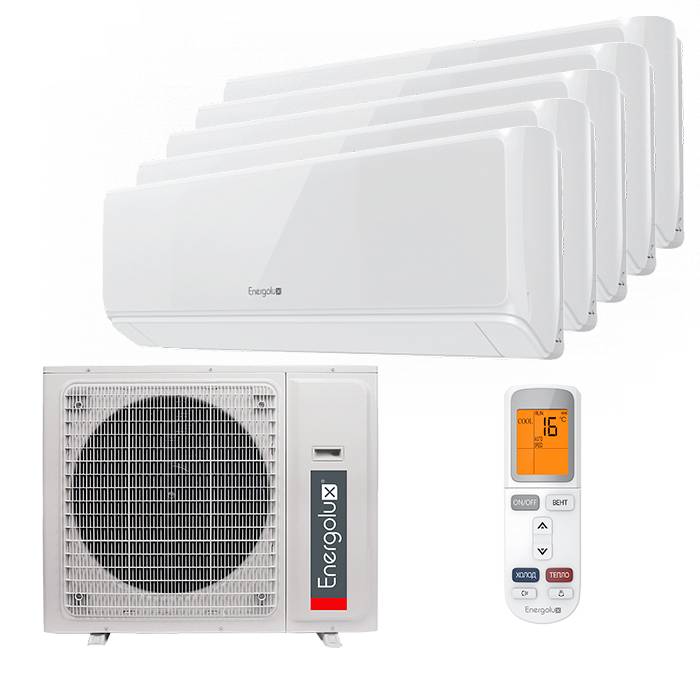 Мульти сплит-система Energolux ESAM42M2_AR2_DC5 / ESAS07M3_WF_AR2_DC х 2 / ESAS09M3_WF_AR2_DC х 3