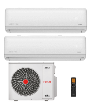 Мульти сплит-система Funai RAM-I-2KG55HP.01/U / RAM-I-DA30HP.W01/S x 2 