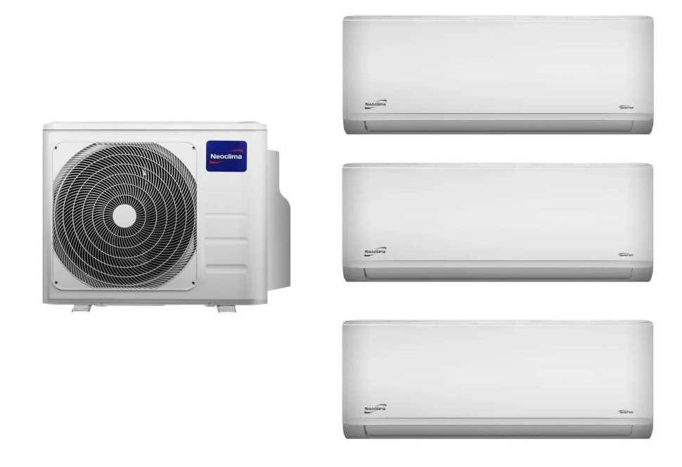 Мульти сплит система Neoclima NU-3M27EFIez+NS-07EMXIw x2+NS-09EMXIw Мульти сплит система Neoclima NU-3M27EFIez+NS-07EMXIw x2+NS-09EMXIw