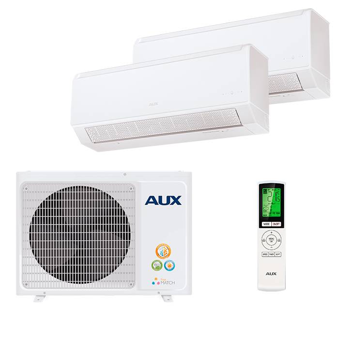 Мульти сплит-система AUX AM2-H18/4DR2 / AMWM-H09/4R2(BA) х 2