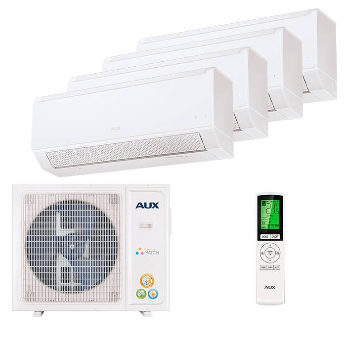 Мульти сплит-система AUX AM4-H28/4DR2 / AMWM-H07/4R2(BA) х 4