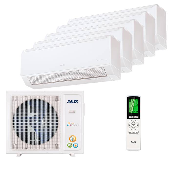 Мульти сплит-система AUX AM5-H42/4DR2 / AMWM-H07/4R2(BA) х 2 / AMWM-H09/4R2(BA) х 3