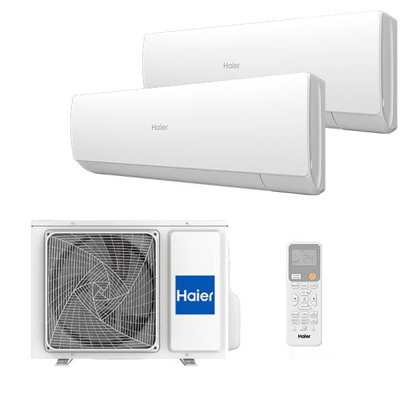 Мульти сплит-система на 2 комнаты Haier AS20SS1HRA-M x 2 / 2U40S2SM2FA