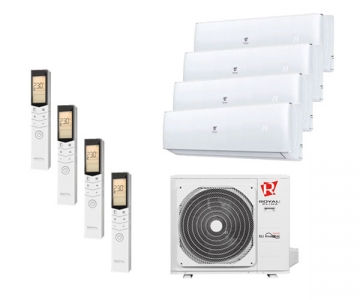 Мульти сплит-система Royal Clima 4RMX-28HN/OUT + RCI-TMN09HN 4 ШТ